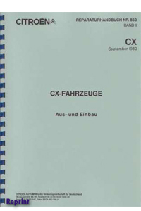 CX Reparaturhandbuch Band 2